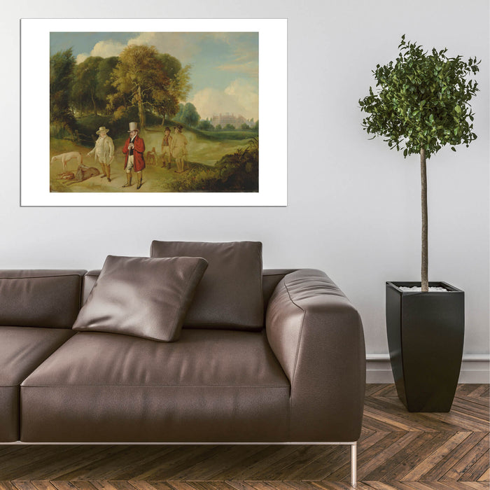 Joseph Mallord William Turner - Walter Fawkes at Farnley Hall