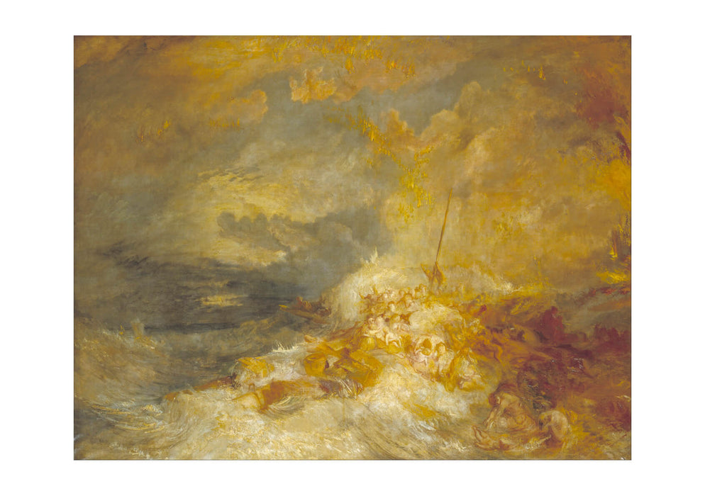 Joseph Mallord William Turner - A Disaster at Sea
