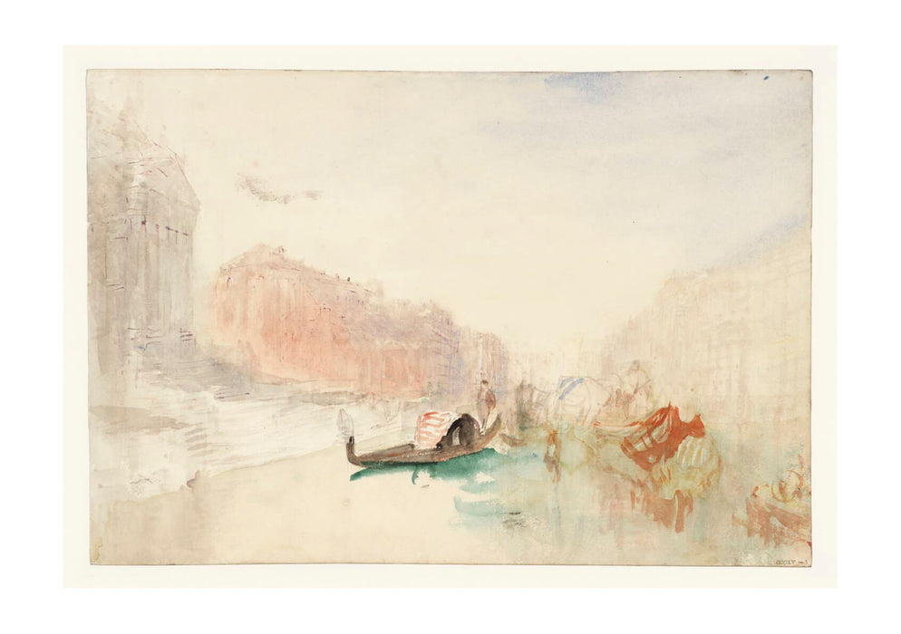 Joseph Mallord William Turner - Venice The Grand Canal