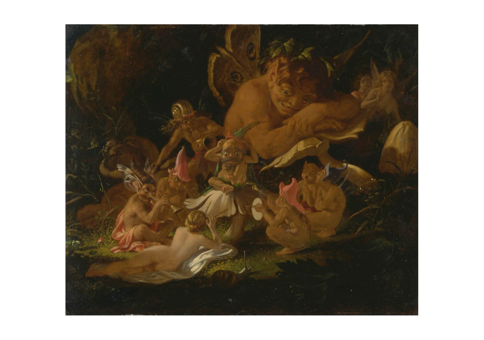 Joseph Noel Paton - Puck and Fairies from A Midsummer Night's Dream