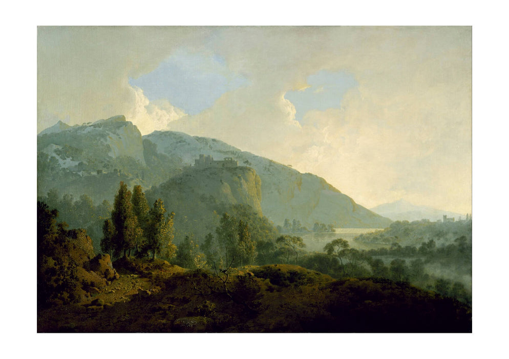 Joseph Wright - Italian Landscape with Mountains