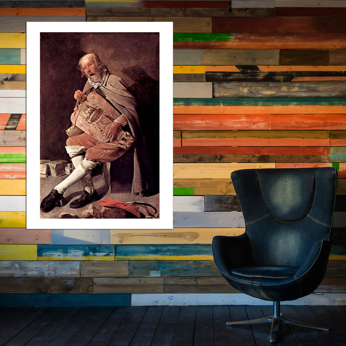 Joseph Wright - Man on Chair
