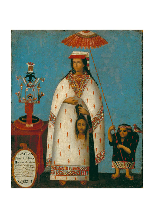 Joseph Wright - Peru Inca Princess
