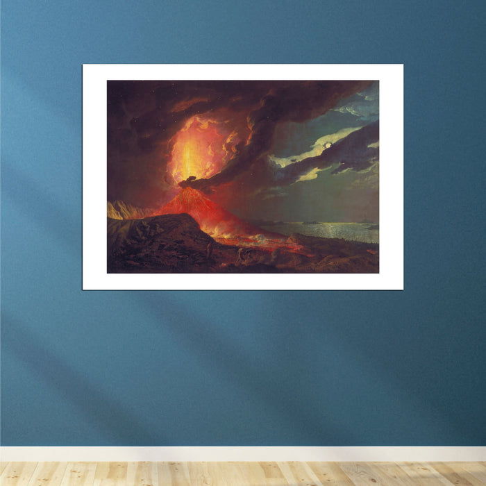Joseph Wright - Vesuvius in Eruption