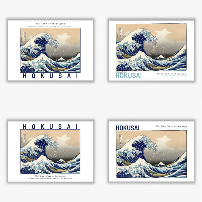 Katsushika Hokusai - The Great Wave at Kanagawa