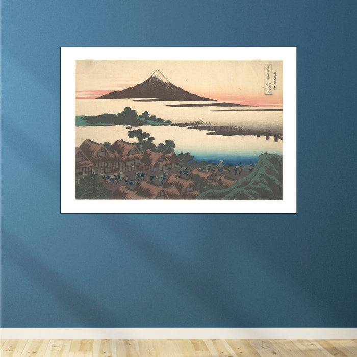 Katsushika Hokusai - Dawn at Isawa in Kai Province 2