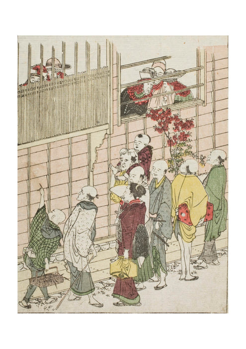 Katsushika Hokusai - Dutchmen's Quarters