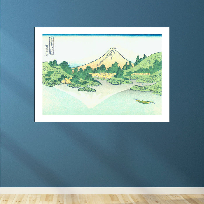 Katsushika Hokusai - Fuji Lake