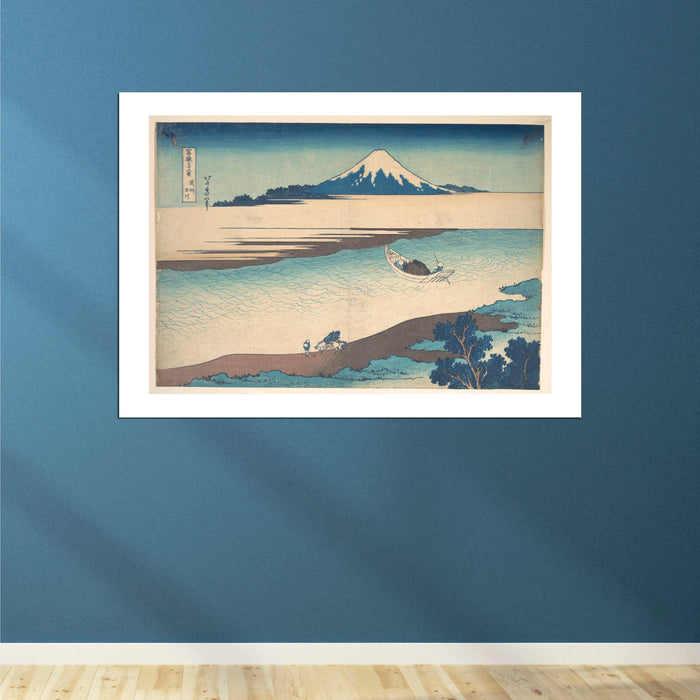 Katsushika Hokusai - Fuji The Tama River