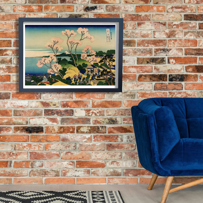 Katsushika Hokusai - Goten Yama Hill