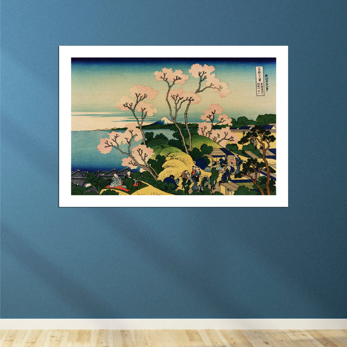 Katsushika Hokusai - Goten Yama Hill