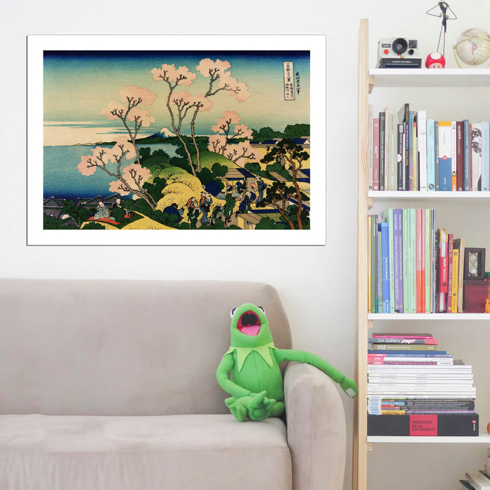 Katsushika Hokusai - Goten Yama Hill