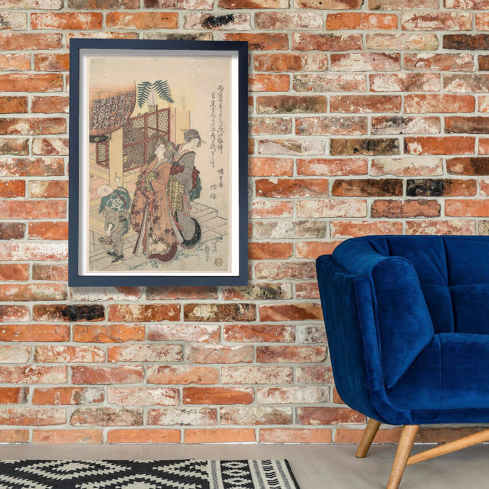 Katsushika Hokusai - House Viewing