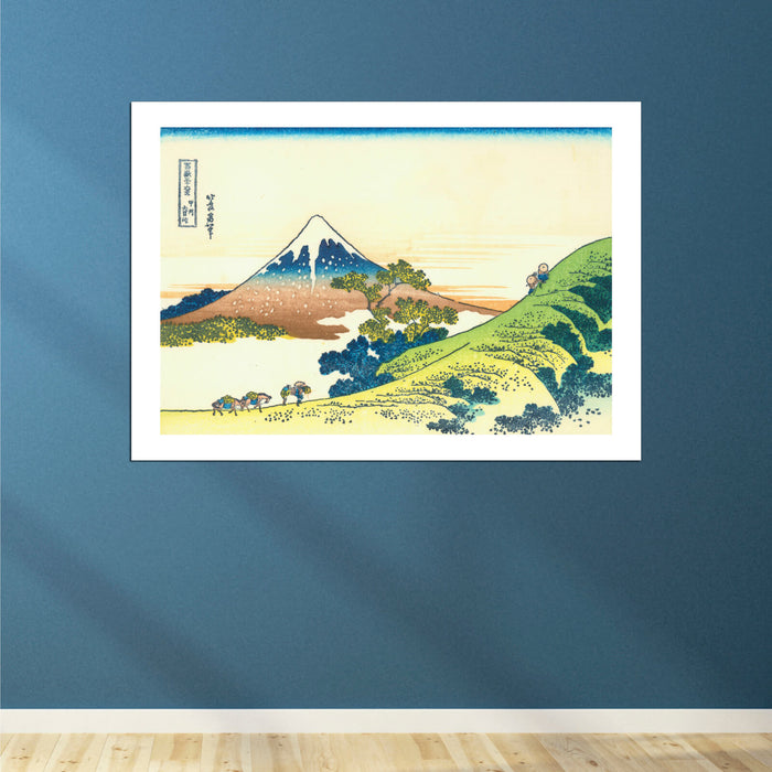 Katsushika Hokusai - Inume Pass
