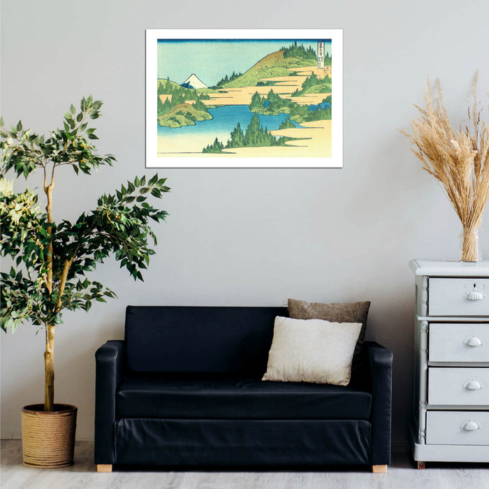 Katsushika Hokusai - Lake Hakone