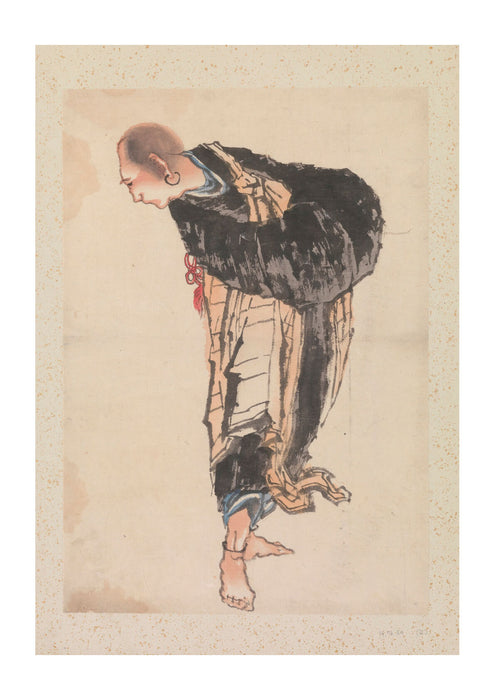 Katsushika Hokusai - Looking Back