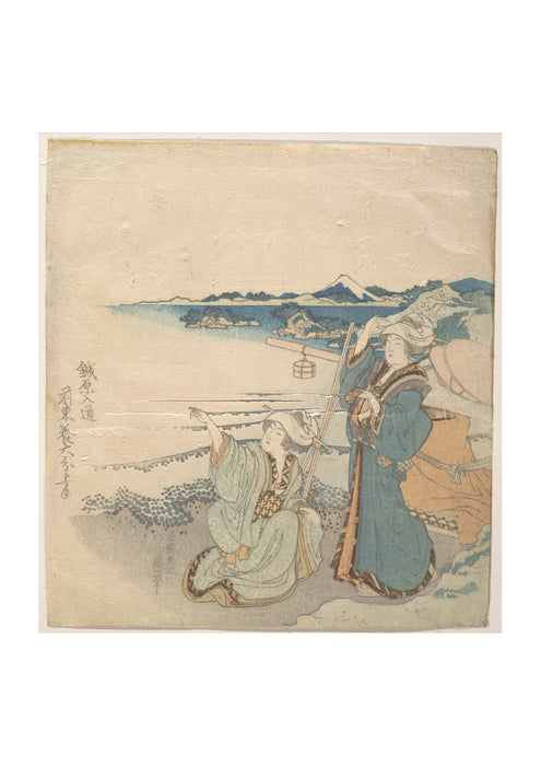 Katsushika Hokusai - Looking Out