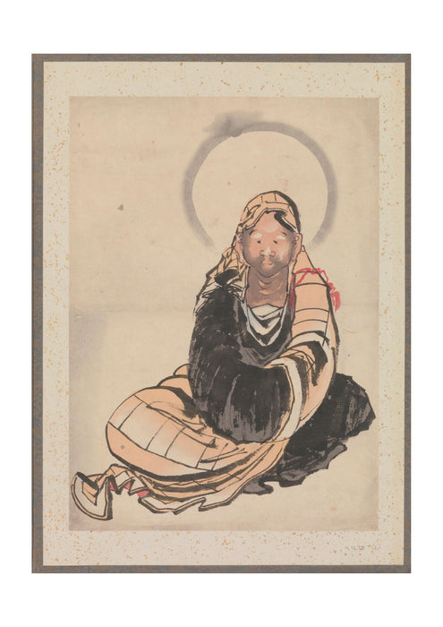 Katsushika Hokusai - Meditation