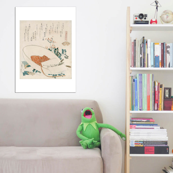 Katsushika Hokusai - Myriad grasses shell