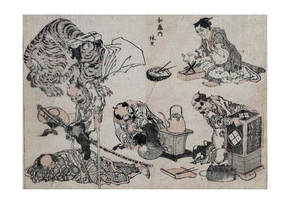 Katsushika Hokusai - Scenes from Japan