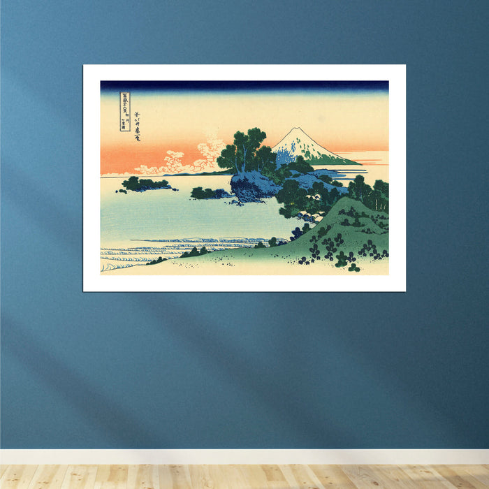 Katsushika Hokusai - Shichiri Beach in Sagami Province