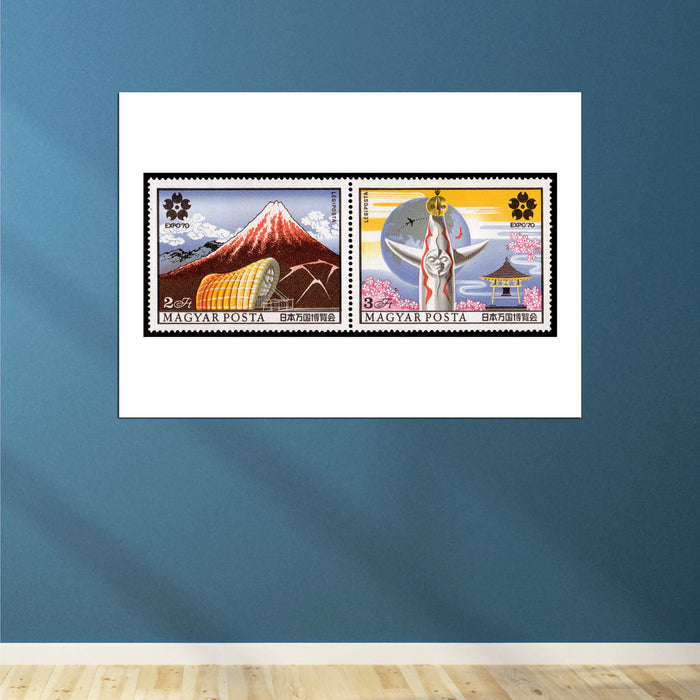 Katsushika Hokusai - Stamps