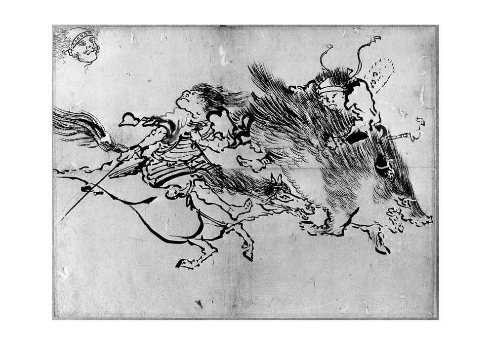Katsushika Hokusai - The Beast