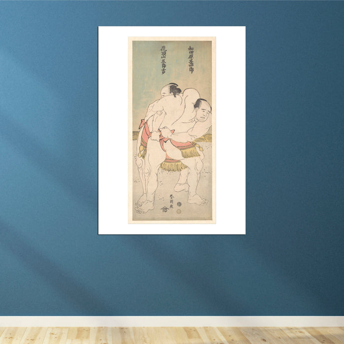 Katsushika Hokusai - The Sumo Wrestlers