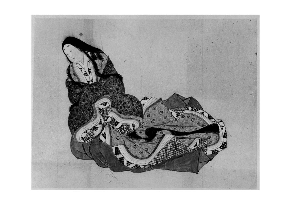 Katsushika Hokusai - Woman Sitting