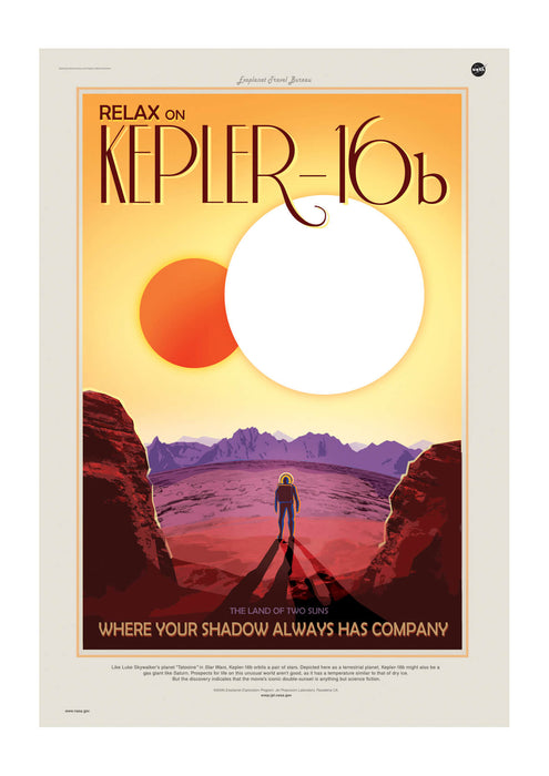 Kepler-16b NASA Space Tourism
