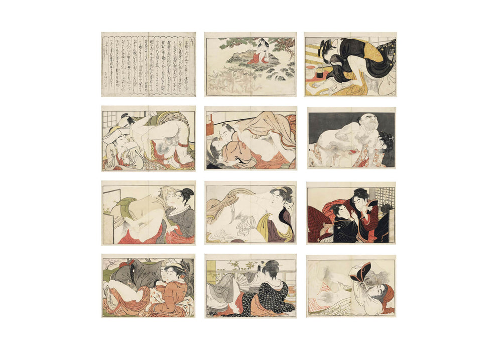 Kitagawa Utamaro - Poem of the Pillow