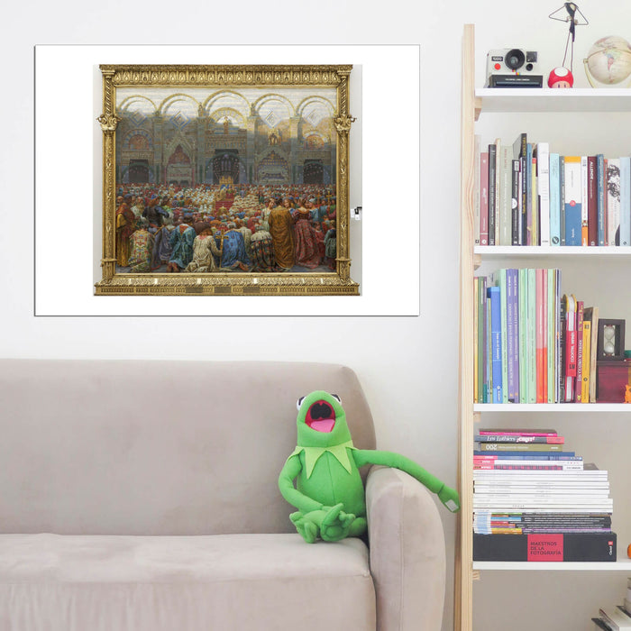 Kristian Zahrtmann The mysterious wedding in Pistoia