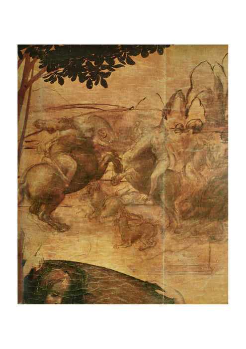 Leonardo Da Vinci - Adoration des Mages