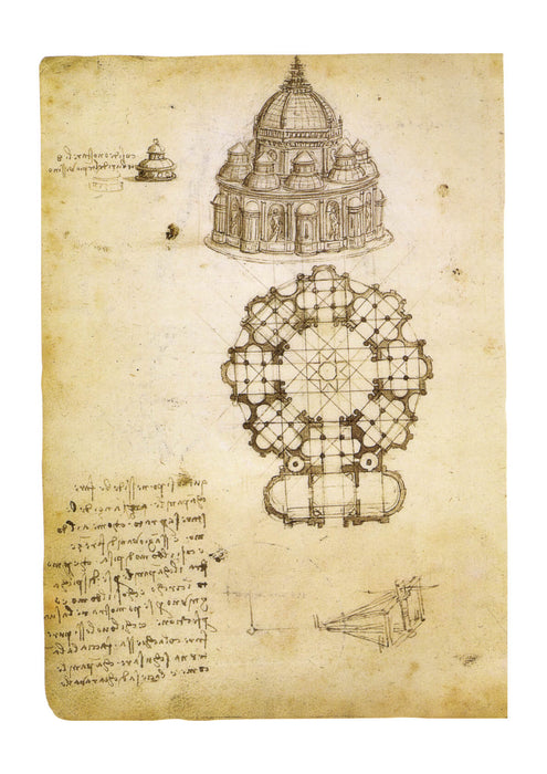 Leonardo Da Vinci - Institut de France Manoscritto