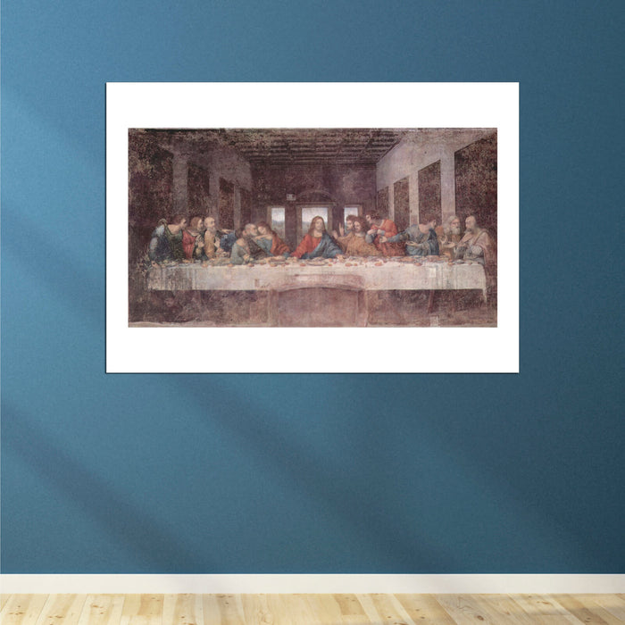 Leonardo Da Vinci - Last Supper faded