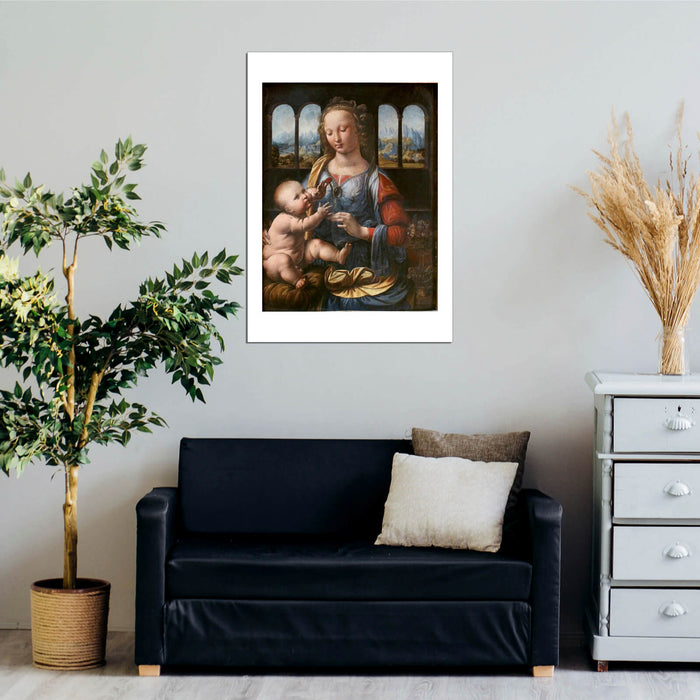Leonardo Da Vinci - Madonna of the Carnation