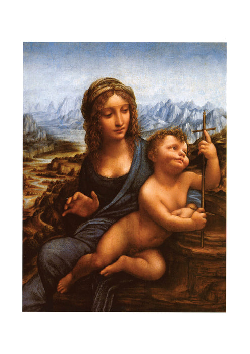 Leonardo Da Vinci - Madonna of the Yarnwinder