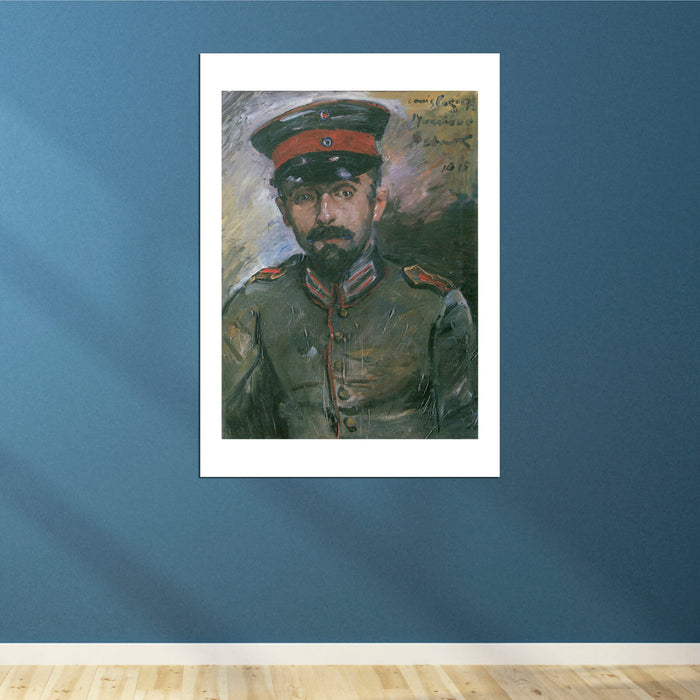 Lovis Corinth - Military Portrait