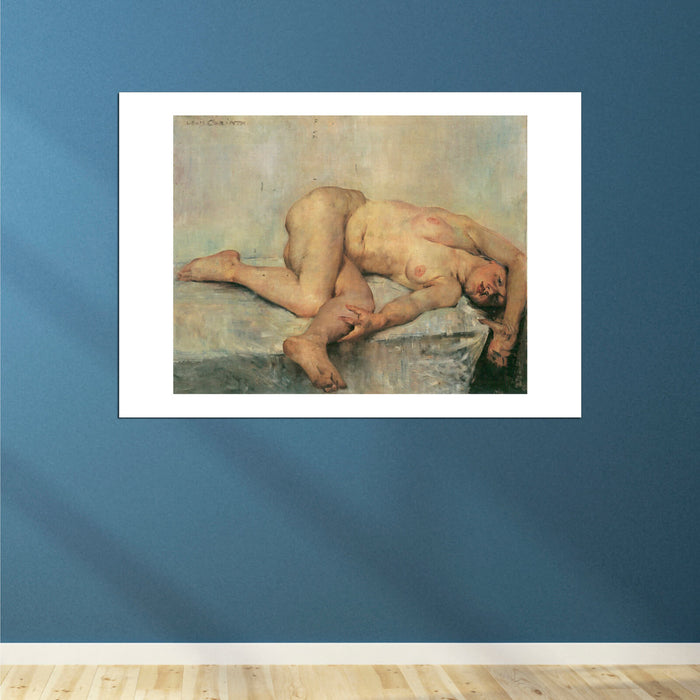 Lovis Corinth - Nude Woman Lying Down