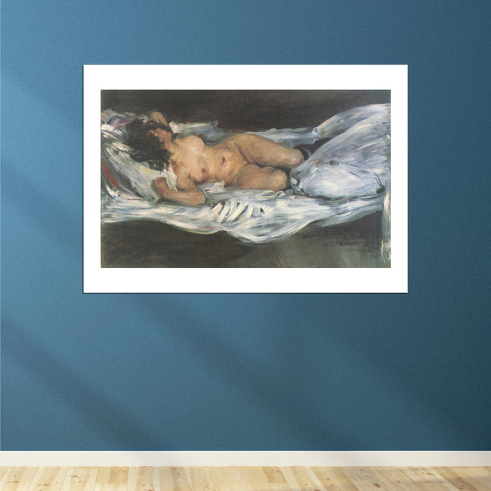 Lovis Corinth - Woman in Bed