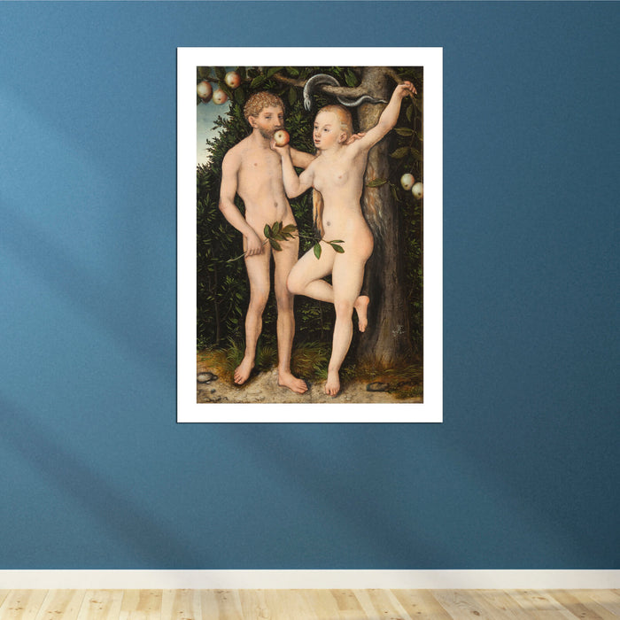 Lucas Cranach The Elder - Adam And Eve