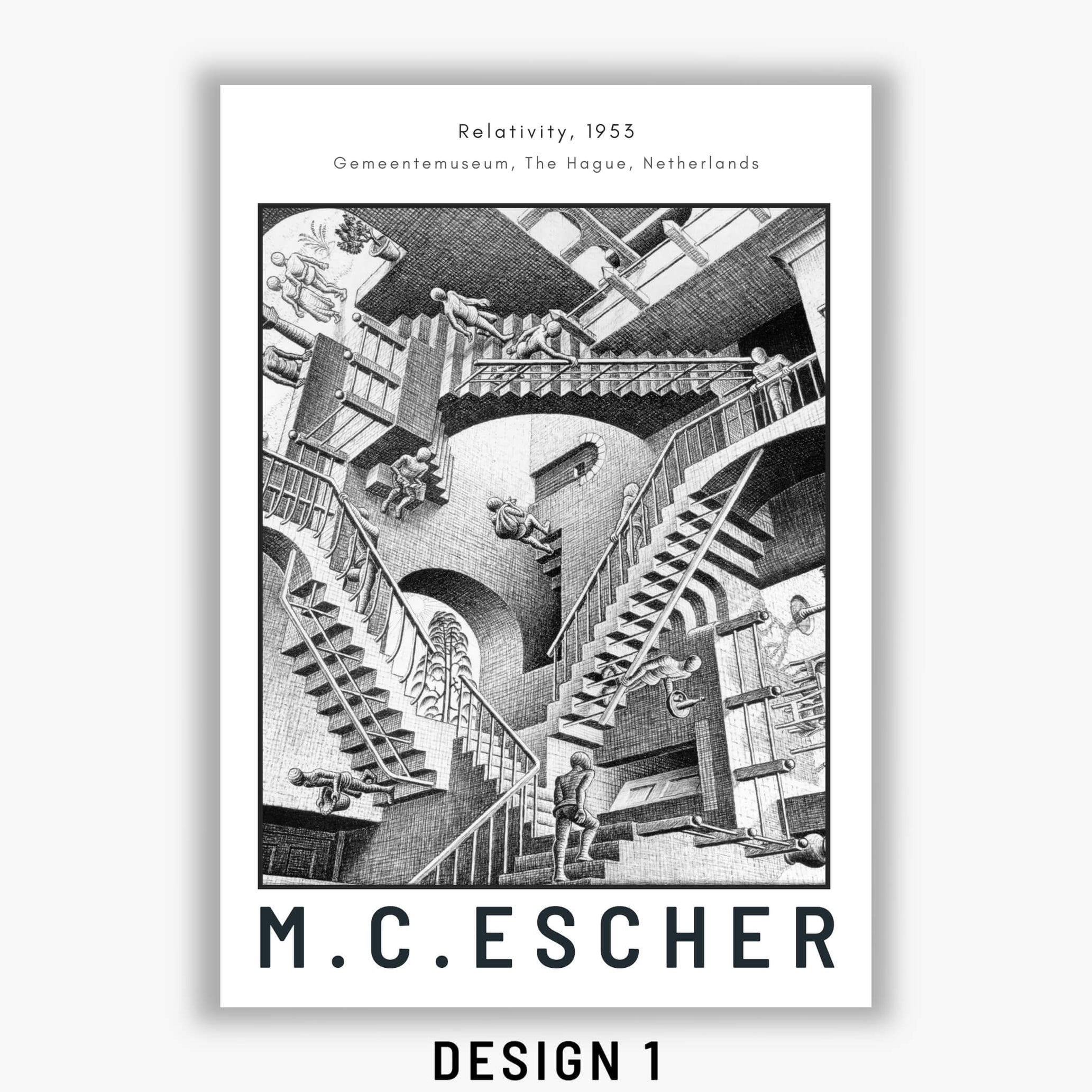 M C Escher - Relativity — Spiffing Prints