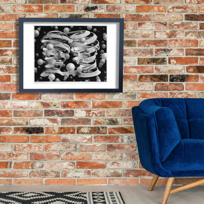 Poster sur toile avec 18 impressions célèbres de M.C. Escher Poster sur toile avec 18 impressions célèbres de M.C. Escher