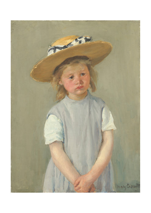 Mary Cassatt - Child in a Straw Hat