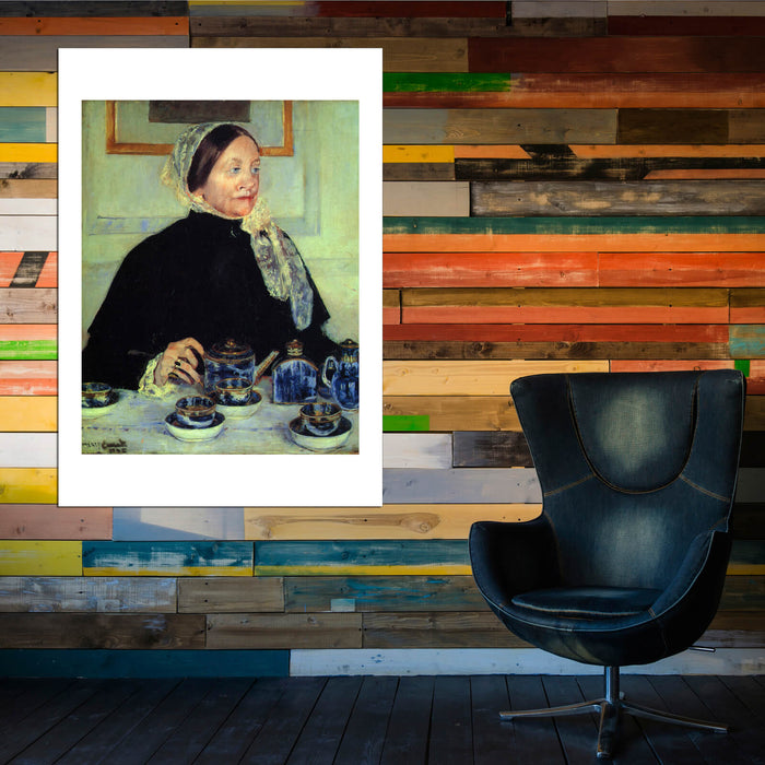 Mary Cassatt - Lady at the Tea Table