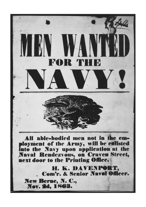 Men Wanted for the Navy