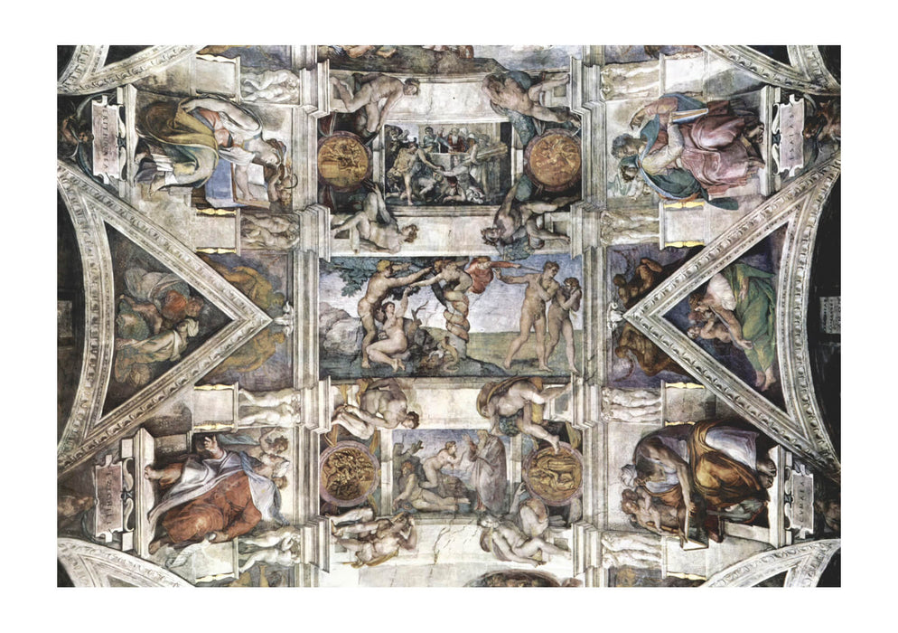 Michelangelo - Sistine Chapel Section 4