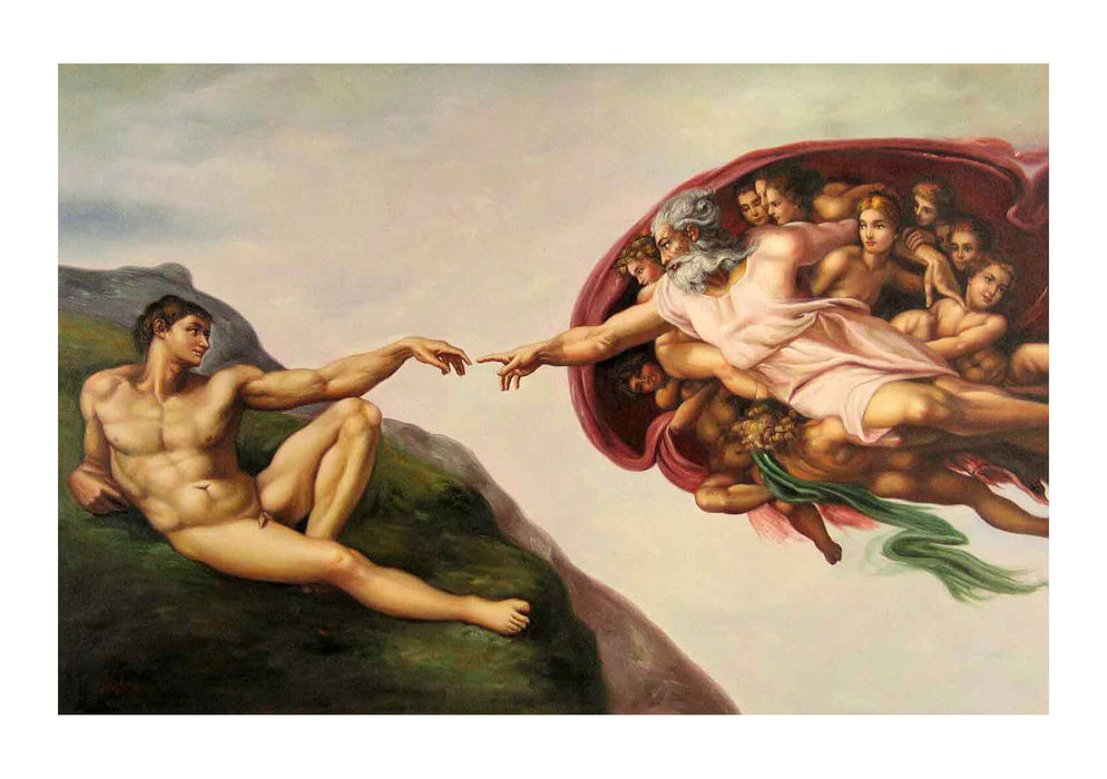 Michelangelo - The Creation of Adam II