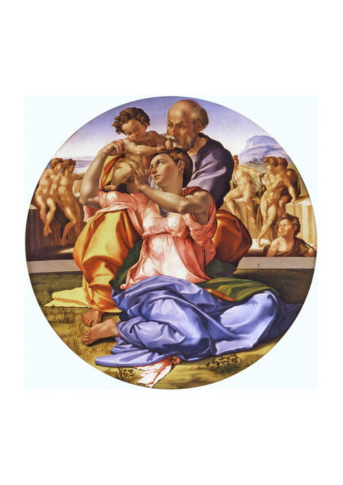 Michelangelo - Tondo Doni tone