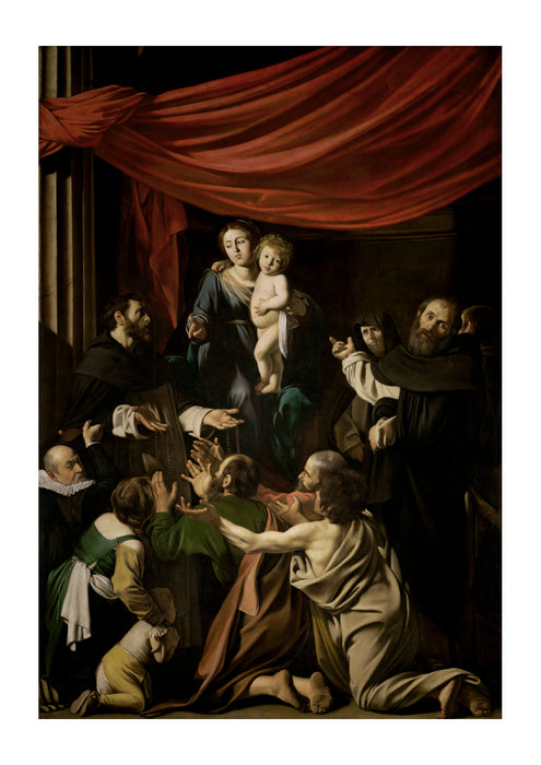 Michelangelo Merisi called Caravaggio Madonna of the Rosary